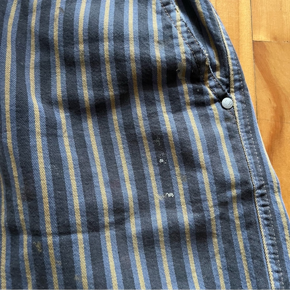 Vintage Levis‎ SilverTab Baggy Chino Shorts Mens 32 Striped 90s Y2K - Picture 7 of 15